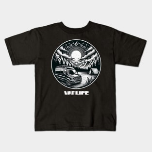 Mandala sprinter Vanlife Kids T-Shirt